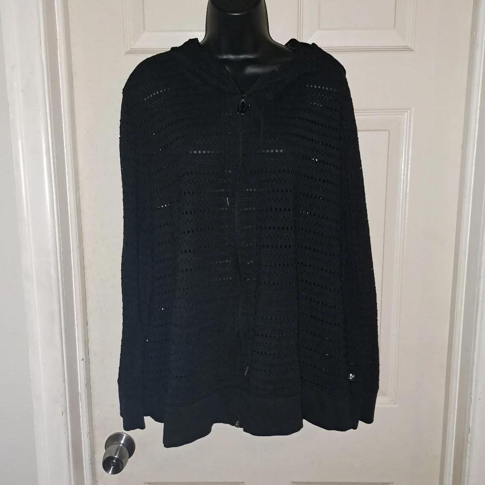 Lane Bryant zip up sweater